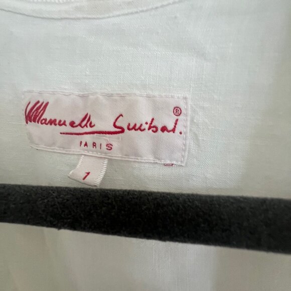 Manuelle Guibal Linen Dress - Size 1/Small - Picture 3 of 3